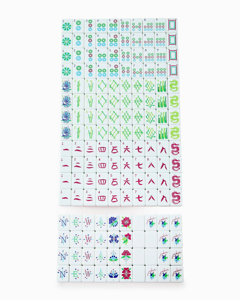 Mahjong Tiles - Darjeeling (Larger)