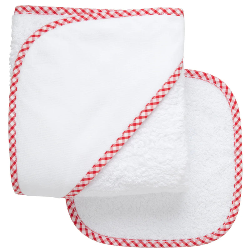 Gingham Hooded Towels