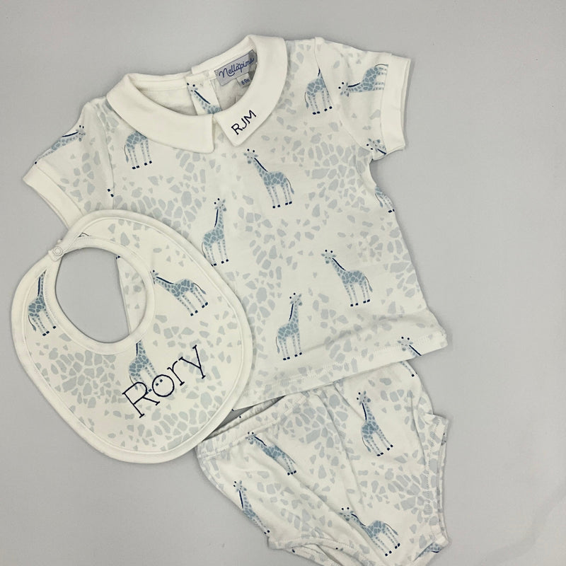 Baby Giraffe Two Piece Outfit