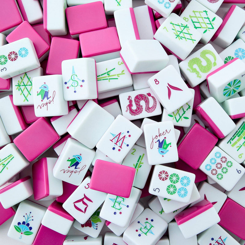 Mahjong Tiles - Darjeeling (Larger)