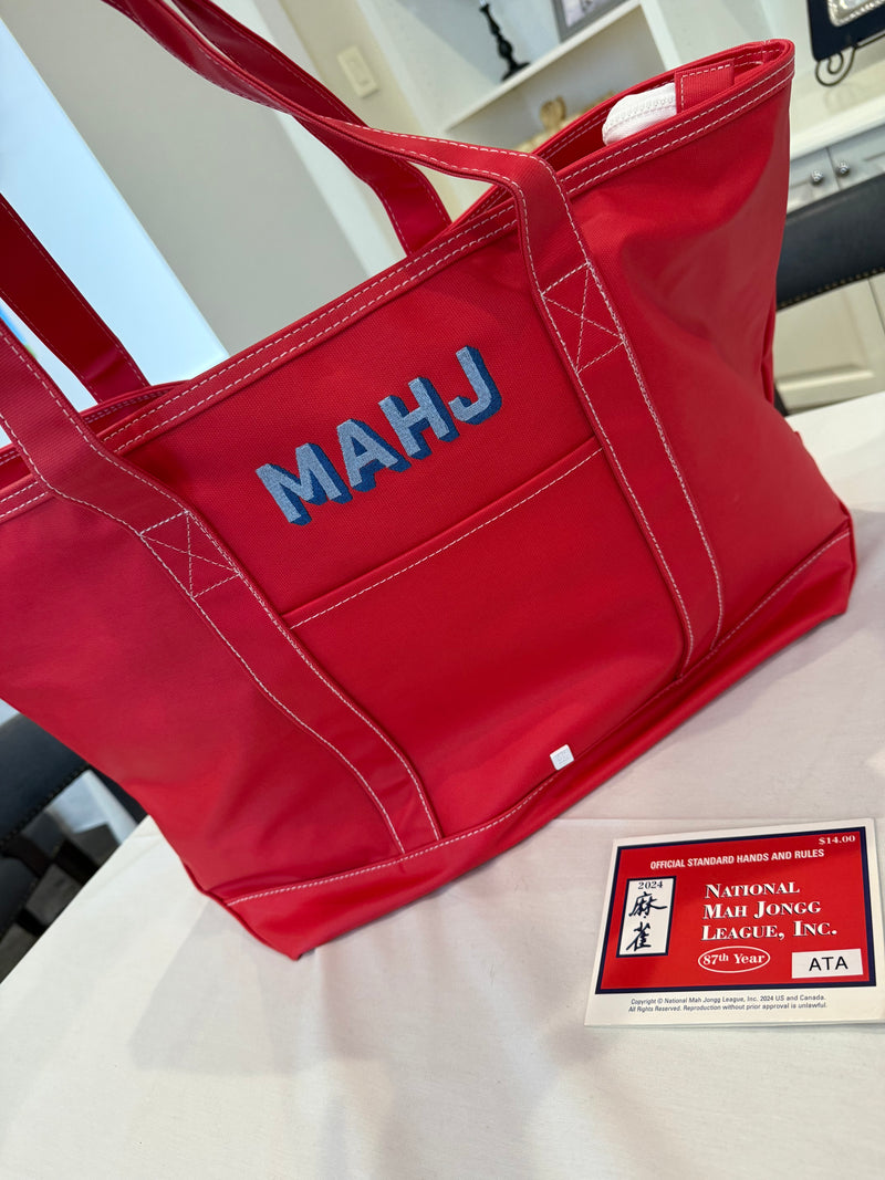Rain or Shine Tote - Red