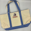 Rain or Shine Tote - Royal Gingham Trim