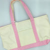 Rain or Shine Tote - Pink Gingham Trim