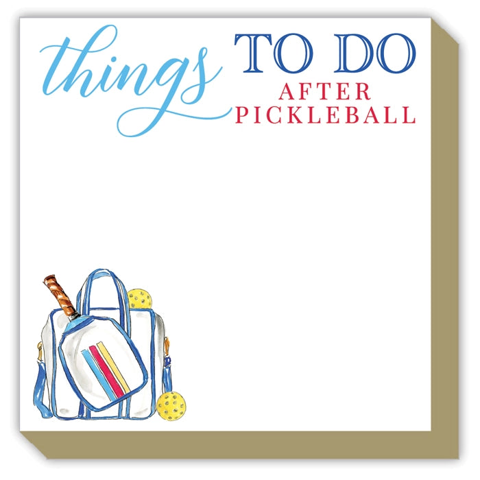 Pickleball Luxe Notepad