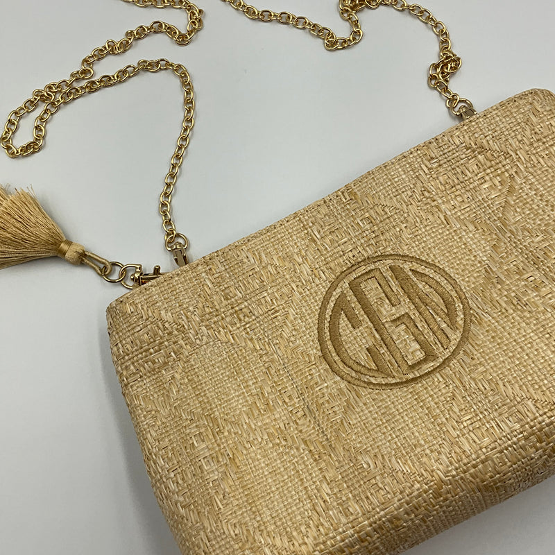Island Cane Clutch