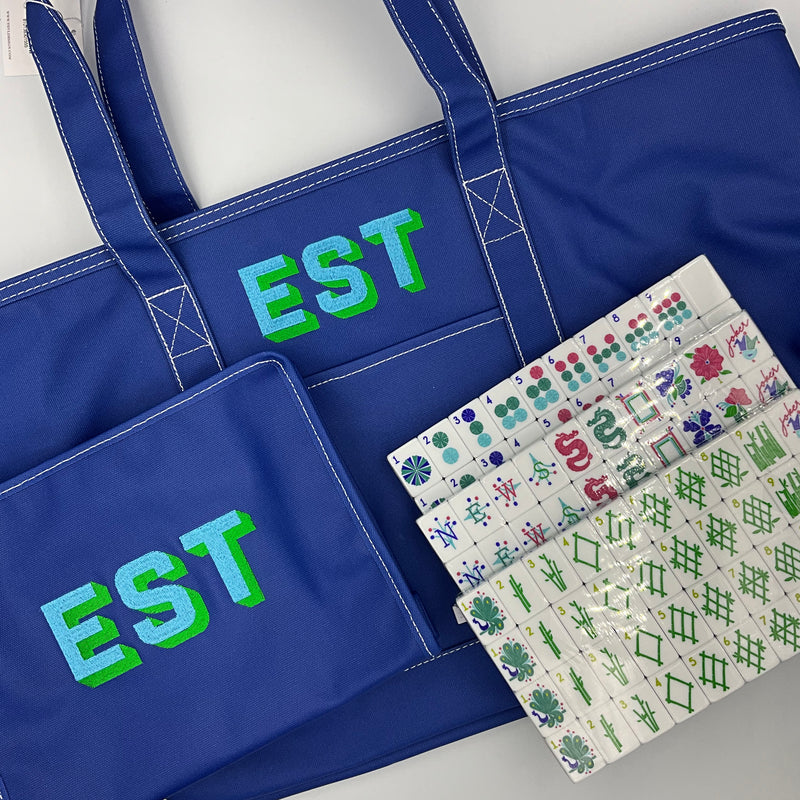 Rain or Shine Tote - Blue Bell