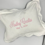 Scallop Edge Boudoir Pillow