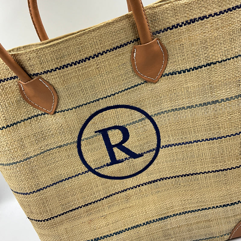 Sag Harbor Straw Bag