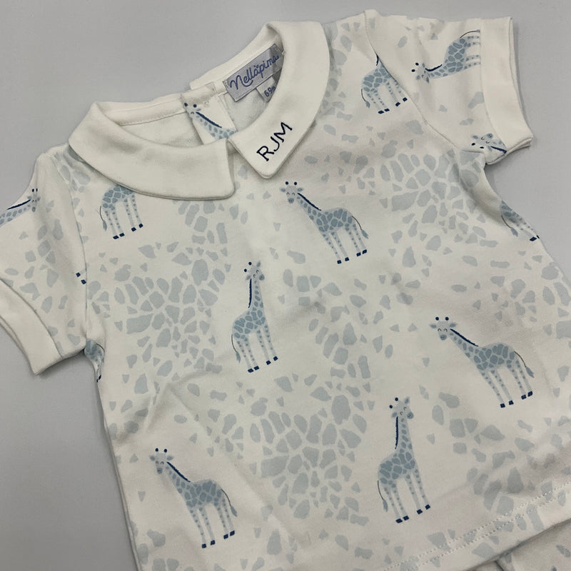 Baby Giraffe Two Piece Outfit