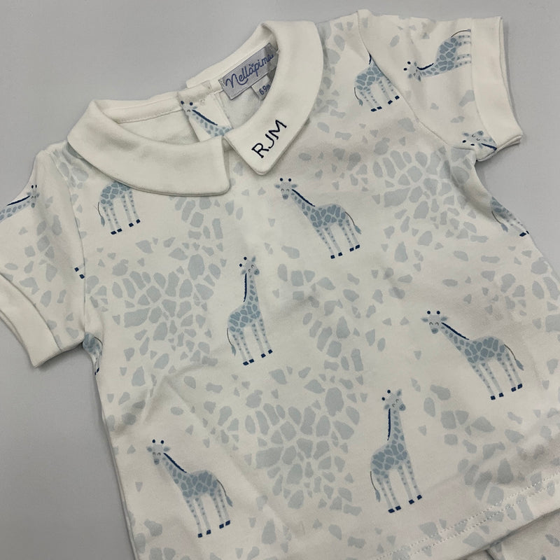 Baby Giraffe Two Piece Outfit