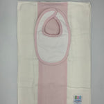 Seersucker Burp & Bib Set