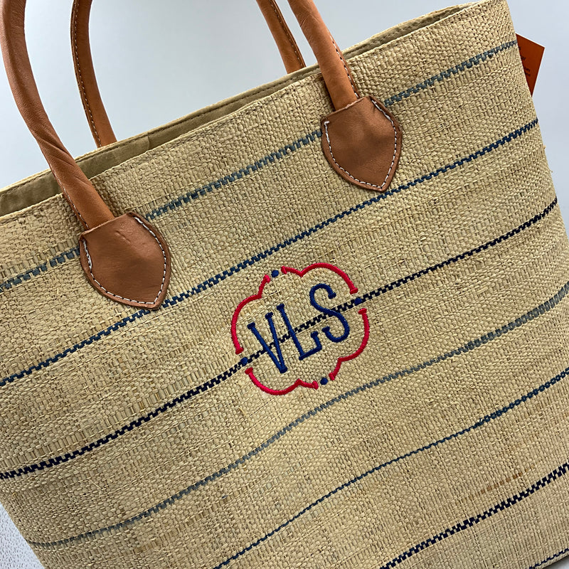 Sag Harbor Straw Bag