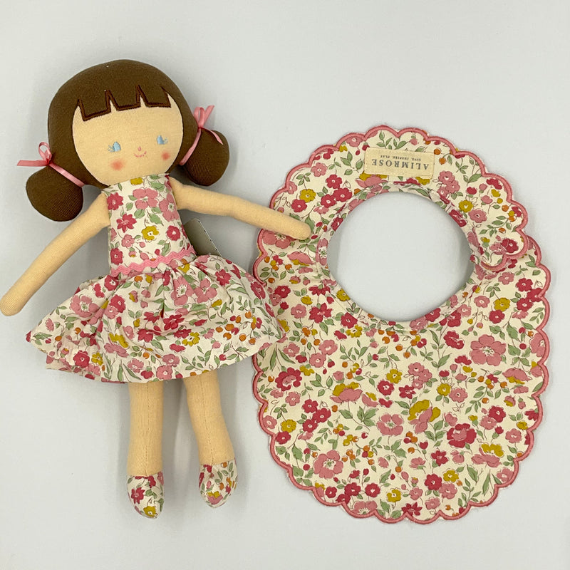 Aubrey Doll & Bib Set