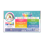 Rainbow Sparkle Watercolor Gel Crayons