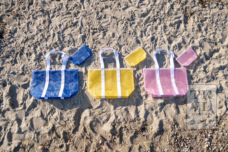 Mesh Beach Tote & Pouch