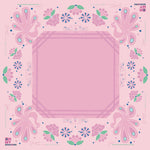 Birdie Pink Mahjong Mat