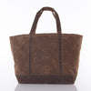 Waxed Large Tote