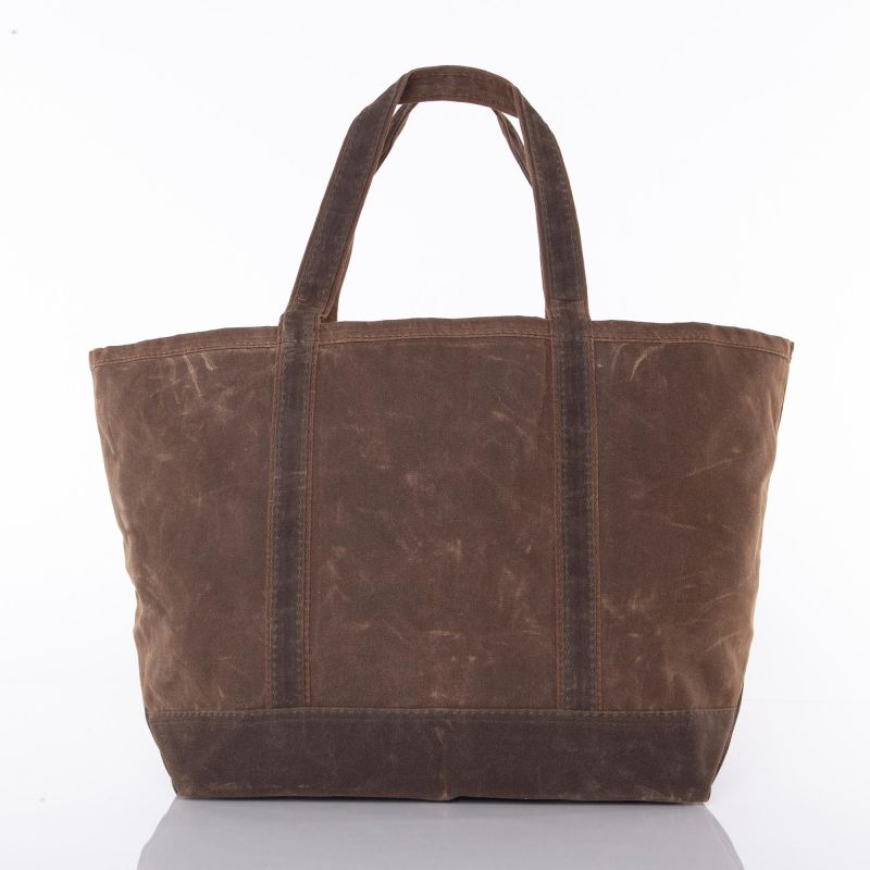Waxed Large Tote
