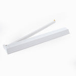Extra Large White Wooden Rack & Pushers