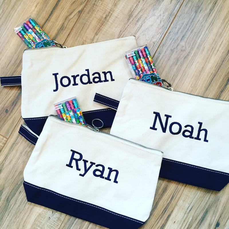 Canvas Zipper Pouch