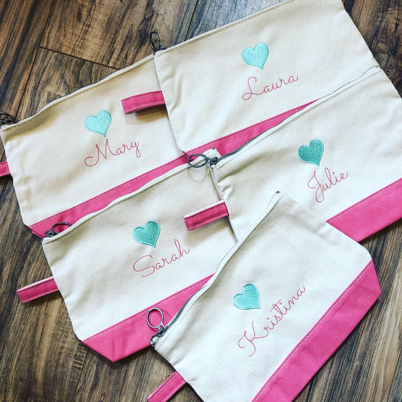 Canvas Zipper Pouch