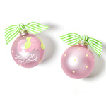 First Christmas Ornament - Pink Elephant