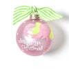 First Christmas Ornament - Pink Elephant