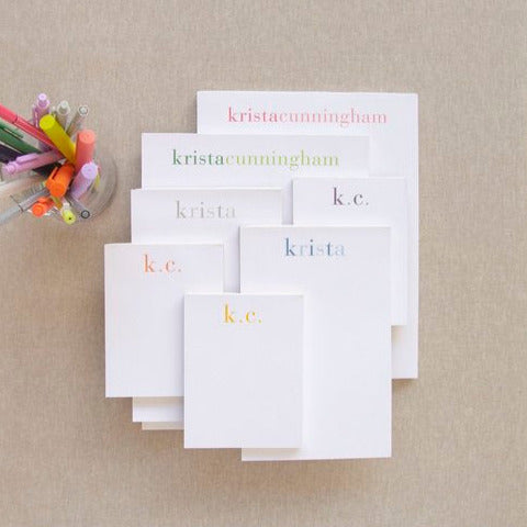 Shaded Notepads