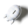 Gingham Piggy Bank