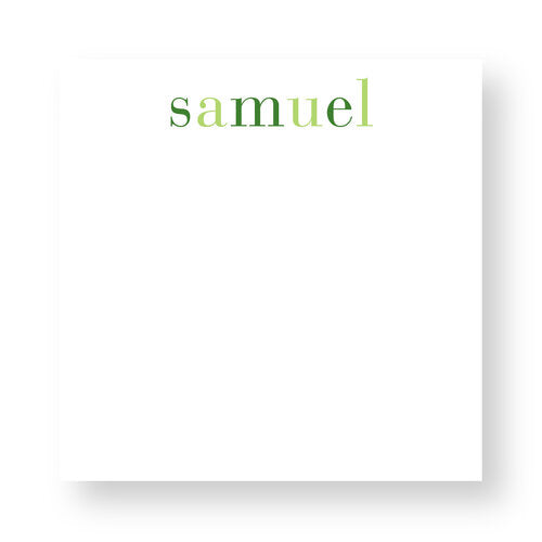 Shaded Notepads