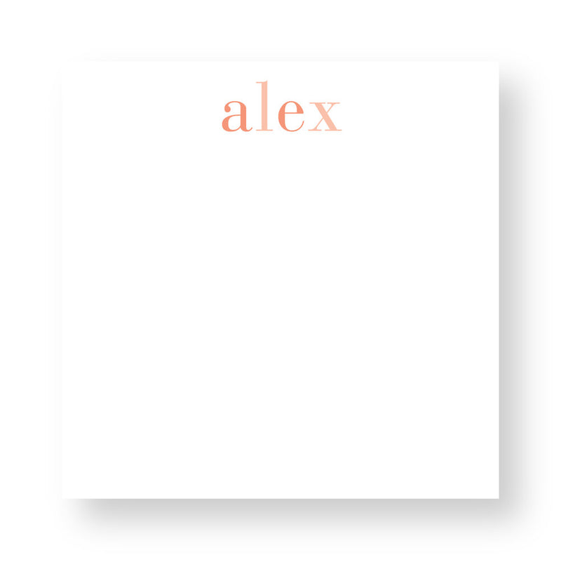 Shaded Notepads