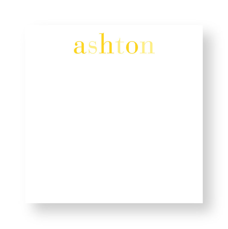 Shaded Notepads