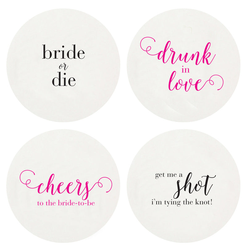 Bachelorette Coaster Set