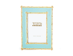 Gold Bamboo Border Photo Frame - Vertical