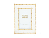 Gold Bamboo Border Photo Frame - Vertical