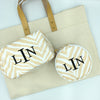 On Board Bag - Hide Stripe Sand