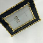 Gold Bamboo Border Photo Frame - Horizontal