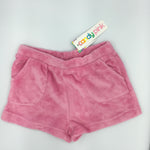 Candy Pink Solid Shorts