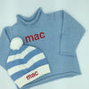 Cotton Rollneck Sweater BLUE