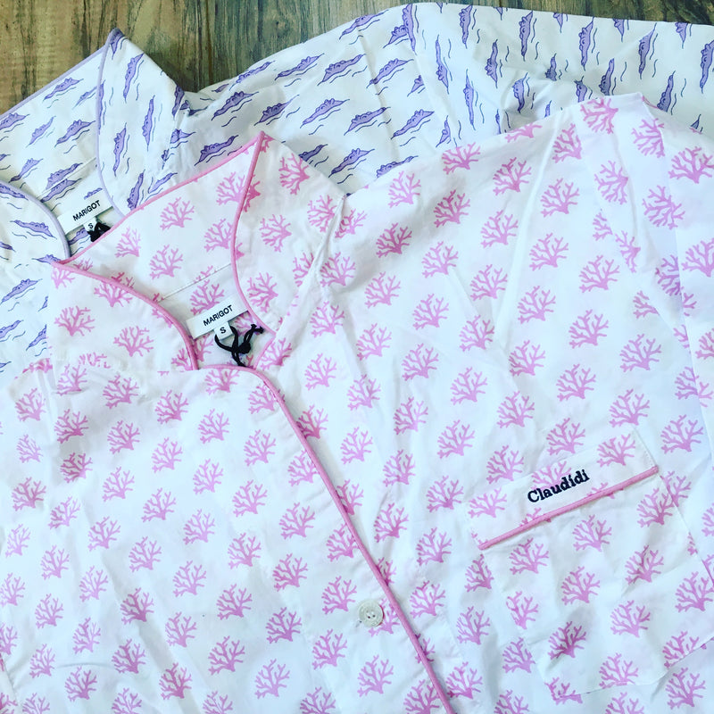 Peony Coral Nightshirt