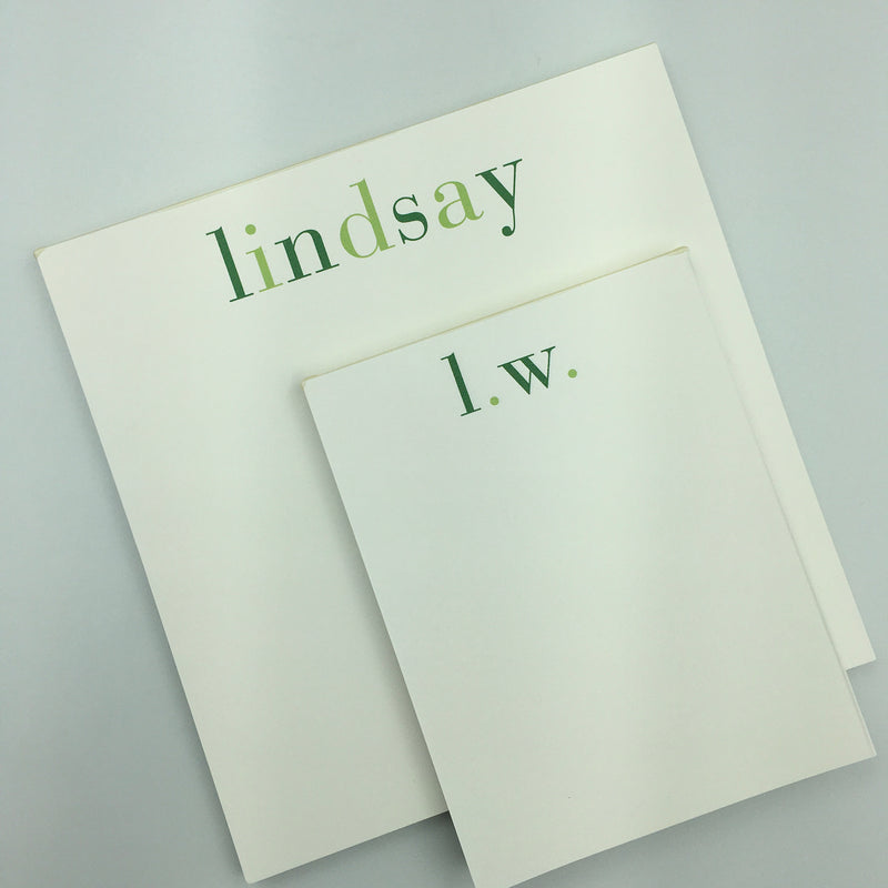Shaded Notepads