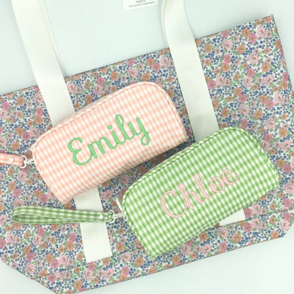 Catch All Wristlet Gingham