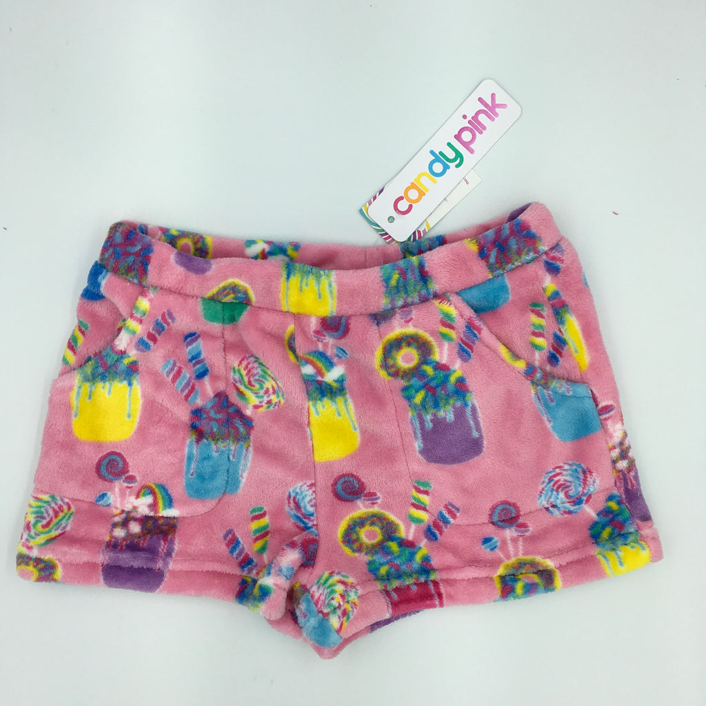 Candy Pink Pattern Shorts