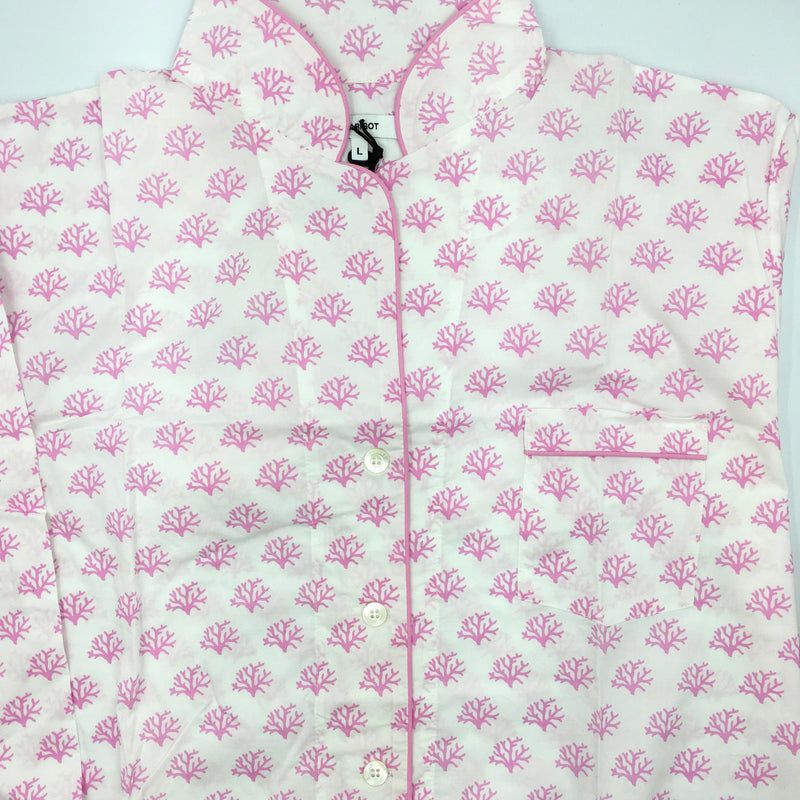 Peony Coral Nightshirt