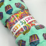 Candy Pink Throw Blanket