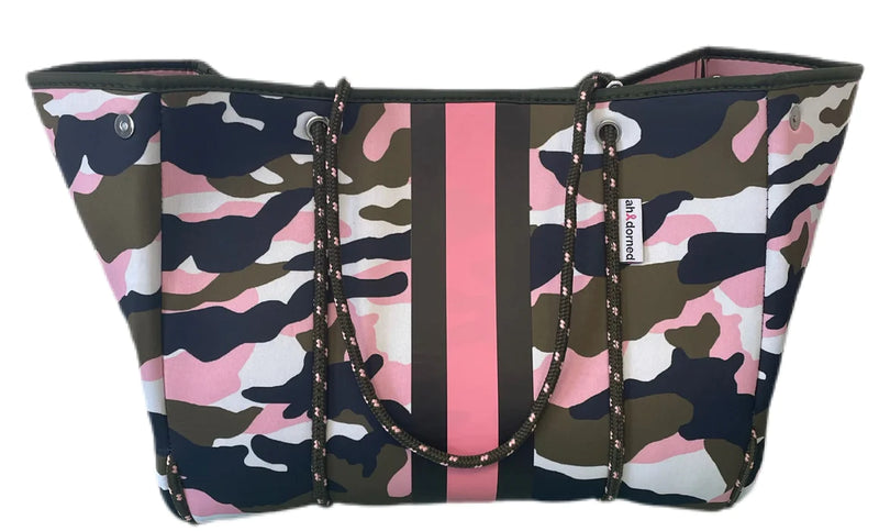 Neoprene Camo Tote