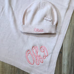 Organic Cotton Blanket & Cap Set