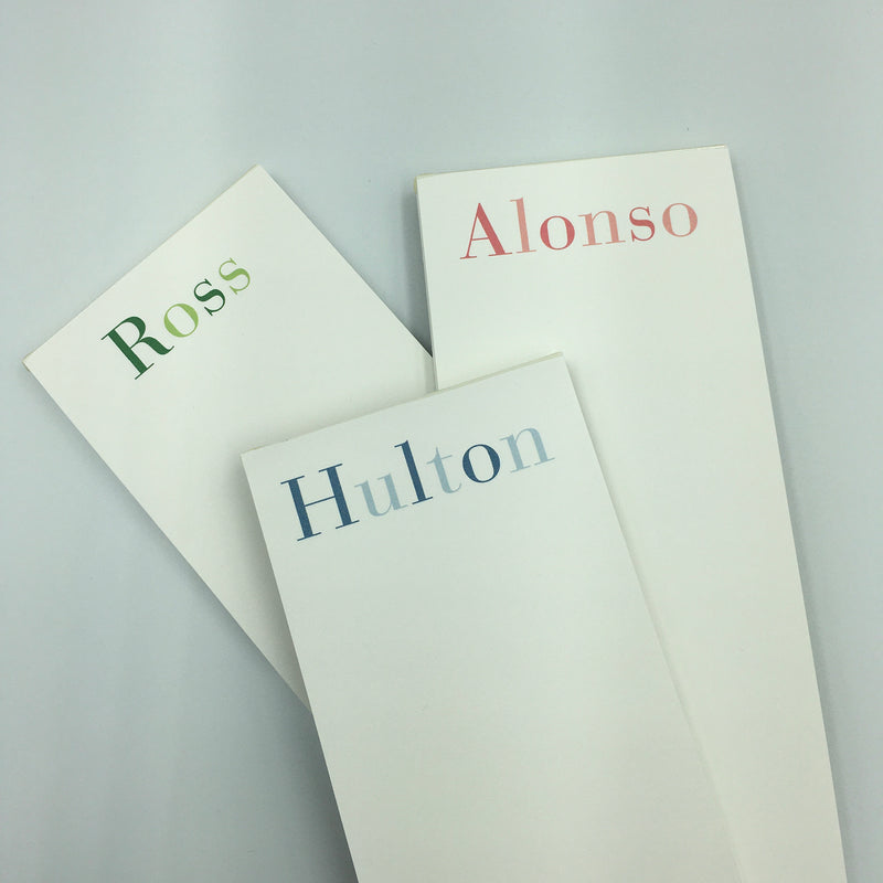 Shaded Notepads