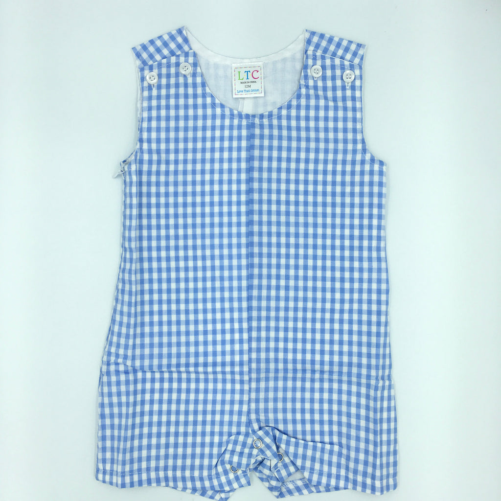 Cape Cod Jon Jon - Blue Check