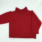 Cotton Rollneck Sweater RED